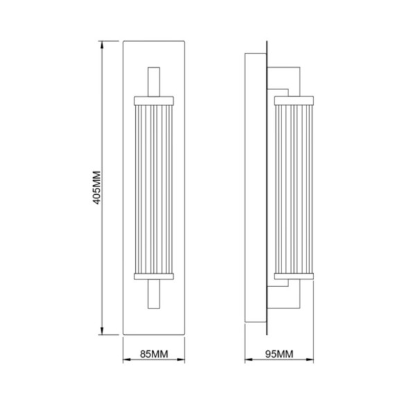 Бра, настенный светильник Zuma Line 5905316693579 Doria LED 1x8W 3000K 225Lm IP44 золотой - фото №1