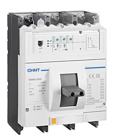 Силовой автоматический выключатель Chint NM8N-1600S EN 1000 3P