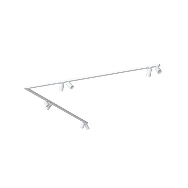 Светильник поворотный, спот Nowodvorski 7753 Mono Corner GU10 8x10W IP20 белый