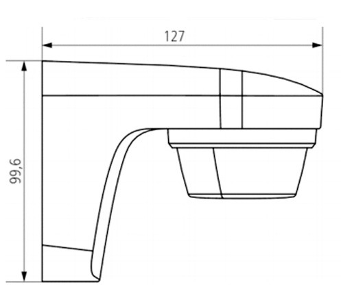 Датчик движения Theben theLUXA S180 ВК - фото №6