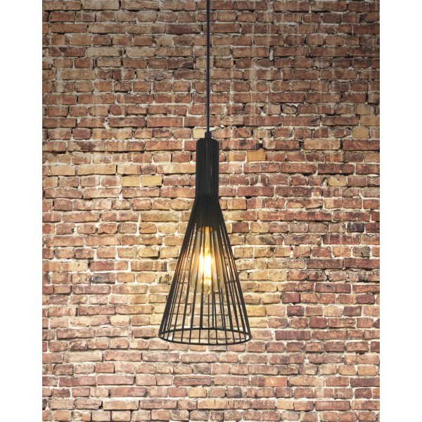 Подвесной светильник, люстра Goldlux 328359 Tiana E27 1x20W IP20 черный - фото №1