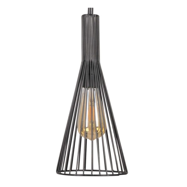 Подвесной светильник, люстра Goldlux 328359 Tiana E27 1x20W IP20 черный - фото №4