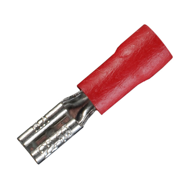 Наконечник Аско-Укрем FDD 1,25-250 6,35x0,5/0,8 изолированный 100шт (A0060020010)