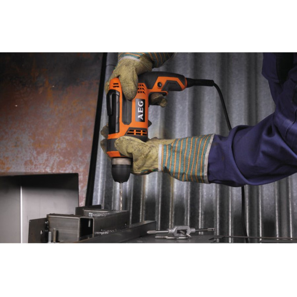 Безударная дрель AEG 4935449160 750Вт - фото №4