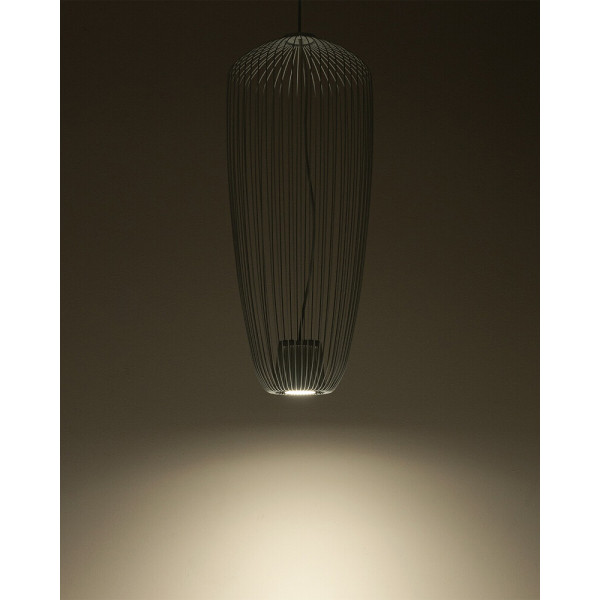 Подвесной светильник, люстра Nowodvorski 11242 Pumpkin S GU10 1x10W IP20 светло-серый - фото №2