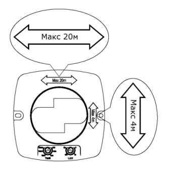 Датчик движения Аско-Укрем ДР-46А белый (A0220010012) - фото №5