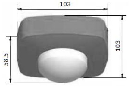 Датчик движения Аско-Укрем ДР-46А белый (A0220010012) - фото №8