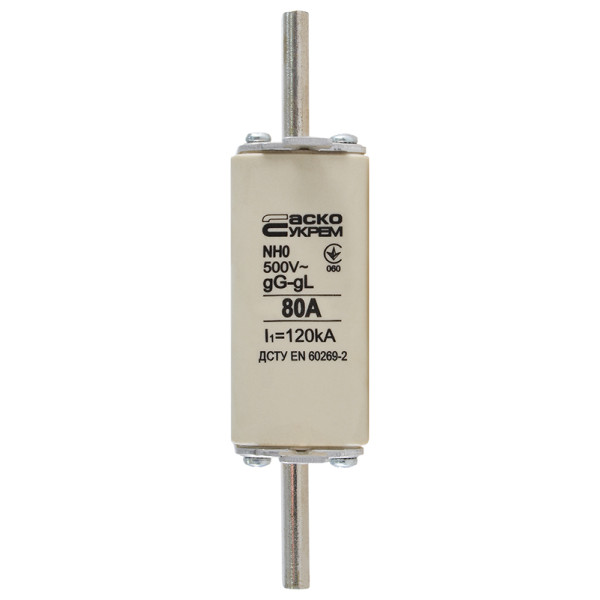 Запобіжник Аско-Укрем NH0 80A gG (A0050010023)