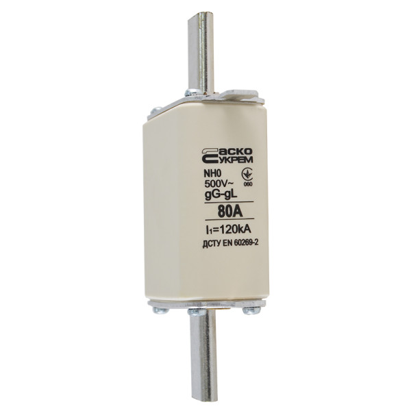 Запобіжник Аско-Укрем NH0 80A gG (A0050010023) - фото №3