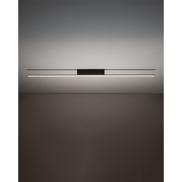 Потолочный светильник Nowodvorski 11887 Giavellotto M LED 1x25W 3000K 2000Lm IP20 черный - фото №1