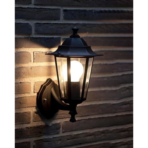 Вуличний світильник Nordlux 74371003 Cardiff E27 1x60W IP44 чорний - фото №1