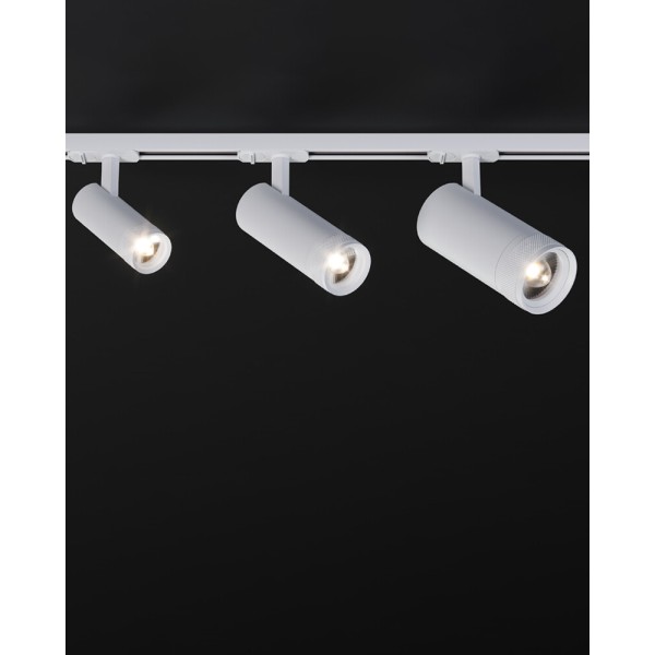 Трековий світильник Kloodi KD-FOCUS 10W 4K WH LED 800Lm IP20 білий - фото №2