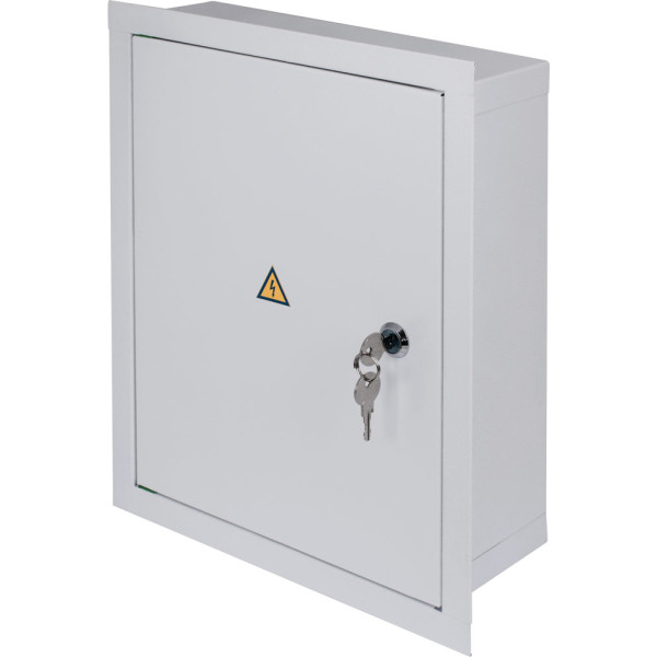 Металлический корпус E.Next e.mbox.stand.w.24.z 24 модуля встроенный (s0100024) - фото №1