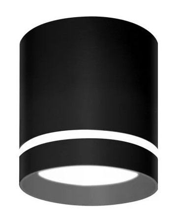 Світильник Maxus Surface Downlight 12Вт 4100K Black (1-MSD-1241-BL)