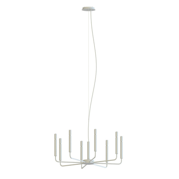 Подвесной светильник, люстра Nowodvorski 11461 Orto VIII E14 8x10W IP20 светло-серый