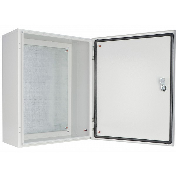 Металлический корпус Аско-Укрем Ubox с монтажной панелью 500х400х250мм IP54