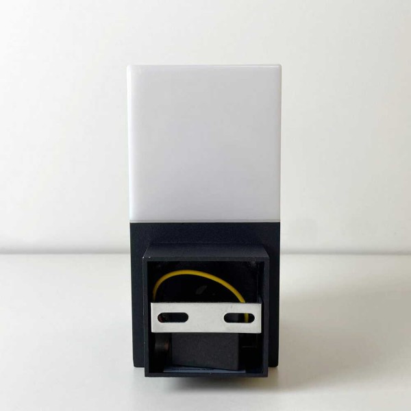 Светильник фасадный Violux QUADRO-1D 20Вт E27 ІР44 черный ( 500240 ) - фото №6