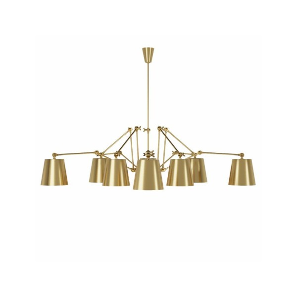 Люстра Pikart 21915 Spider 10 Brass Edition - фото №2