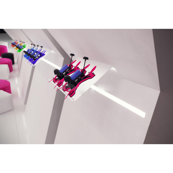 Профиль для светодиодной ленты Lumines ZATI серебро - фото №3