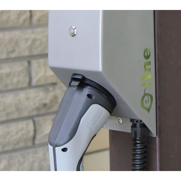 Зарядна станція для електромобілів E-line 7,2кВт 32A 1-фаза Type 2 S station (S2-32) - фото №2