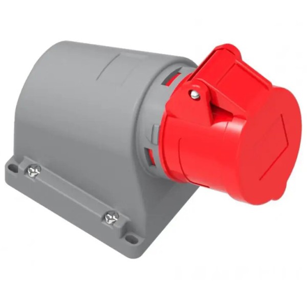 Настінний роз'єм Bemis BC1-4505-2535 380В 5х63A 90° поліамід IP44 (6.2.1.166204)