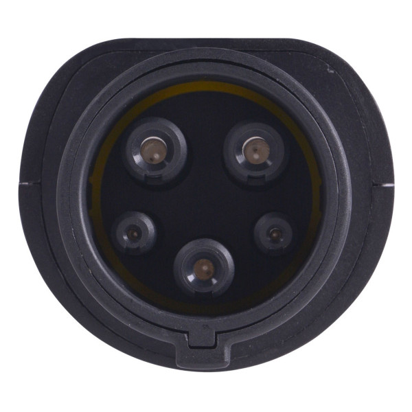 Переходник E.Next e.charge.adapter.T2-T1 Т2 на Т1 32А монолит (p085101) - фото №1