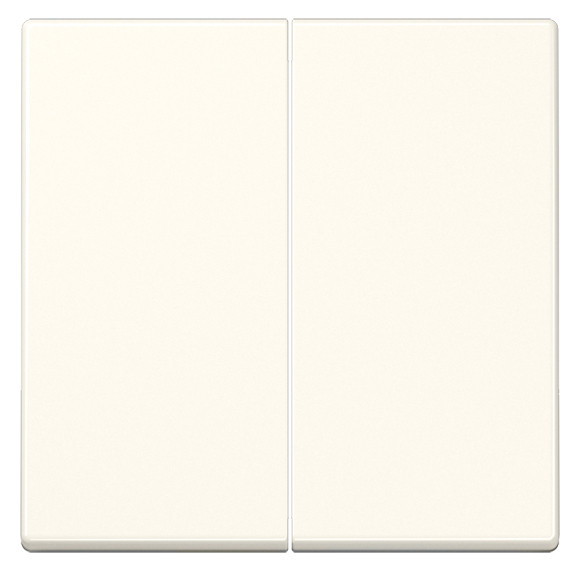 Подвійна клавіша вимикача Jung Eco Profi EP495 слонова кістка