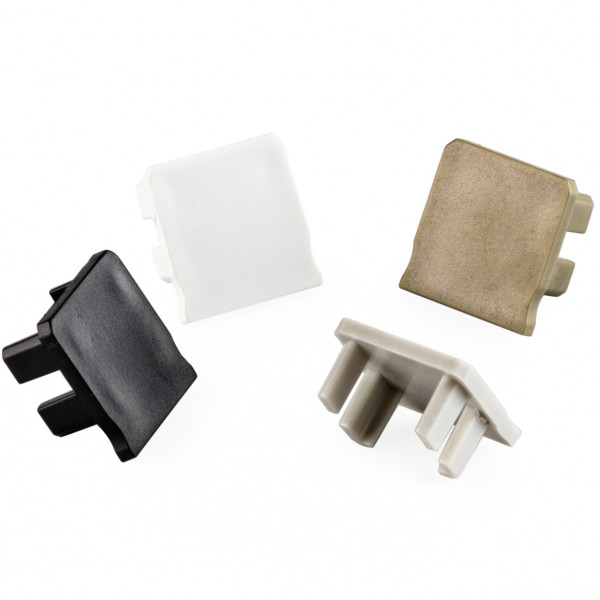 Заглушка Lumines для Y без отвору сірий - фото №1