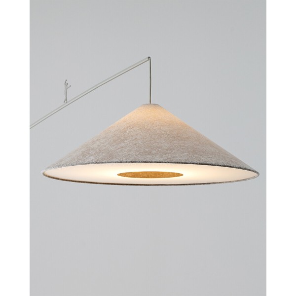 Торшер Nowodvorski 11686 Poise A E27 1x25W IP20 светло-серый - фото №1