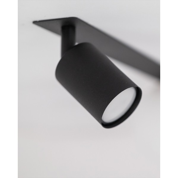 Світильник поворотний, спот TK Lighting 10928 Vox GU10+G9 3x10W+8W IP20 чорний - фото №2