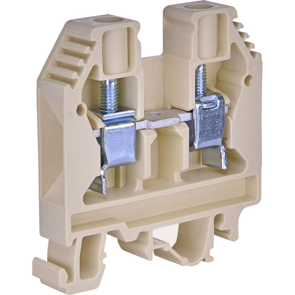 Гвинтова клема ETI 003901101 VS 10 PA 10мм² (бежева)