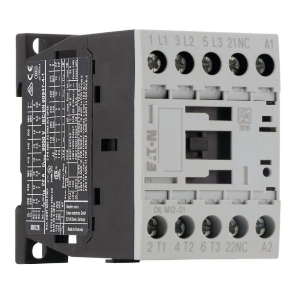 Контактор Eaton DILM12-01 (230V50HZ,240V60HZ) - фото №2