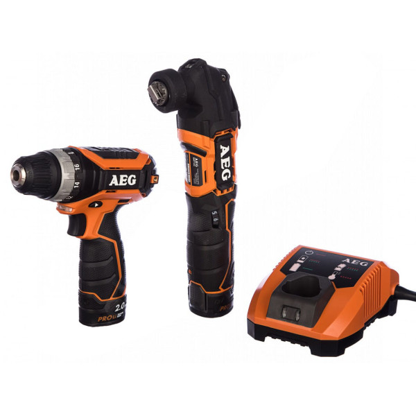 Набір інструментів AEG 4935464242 у комплекті з BS12C2 BMT12C LL1230