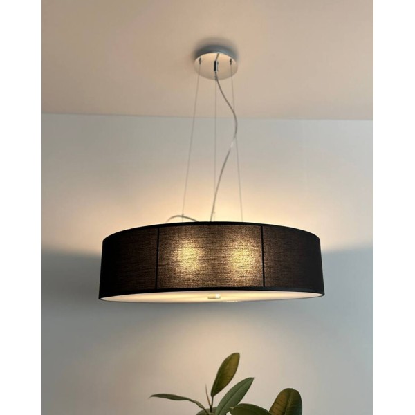 Люстра Nowodvorski 6774 Viviane E27 3x25W IP20 черная - фото №1