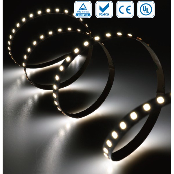 LED лента RISHANG 60-2835-12V-IP20 12W 970Lm 13000K 5м (RD0060TA-A-CW) - фото №1