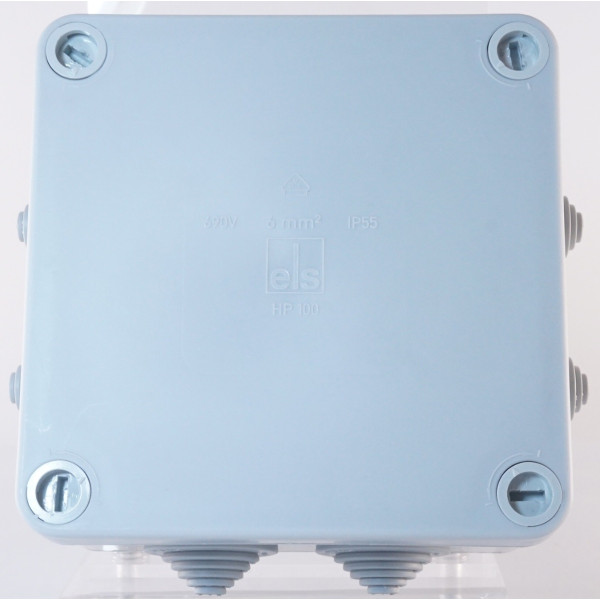 Наружная расключительная коробка Spelsberg HP 100 (113х113х58) (sp32690001) IP55 - фото №2