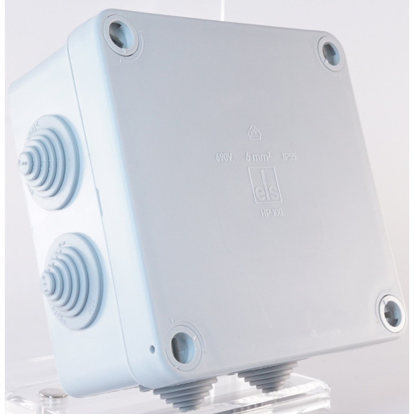 Наружная расключительная коробка Spelsberg HP 100 (113х113х58) (sp32690001) IP55 - фото №3