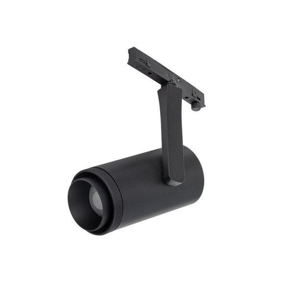 Магнітний трековий світильник Nowodvorski 11716 NANO-LVM Spot Zoom LED 1x15W 3000K 500Lm IP20 чорний