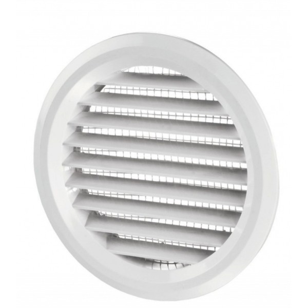 Грати Vents МВ 80 бВс АБС біла