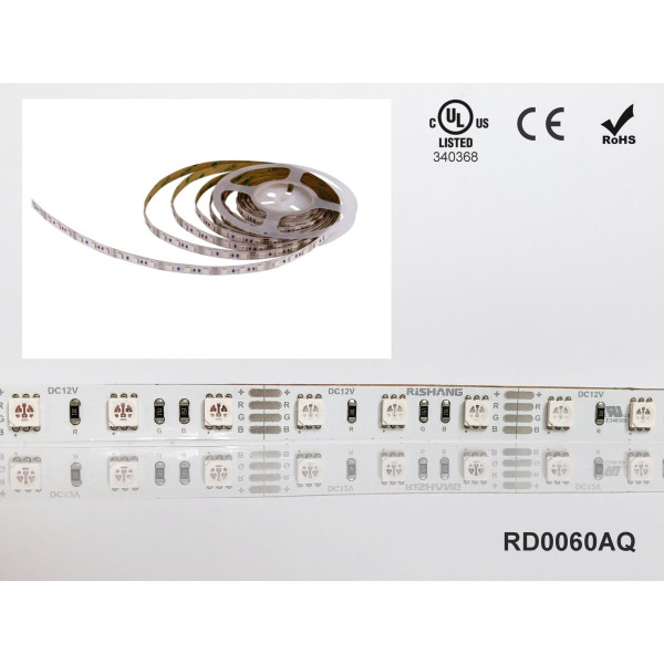LED лента RISHANG 60-5050-12V-IP33 12.9W RGB 5м (RD0060AQ) - фото №1
