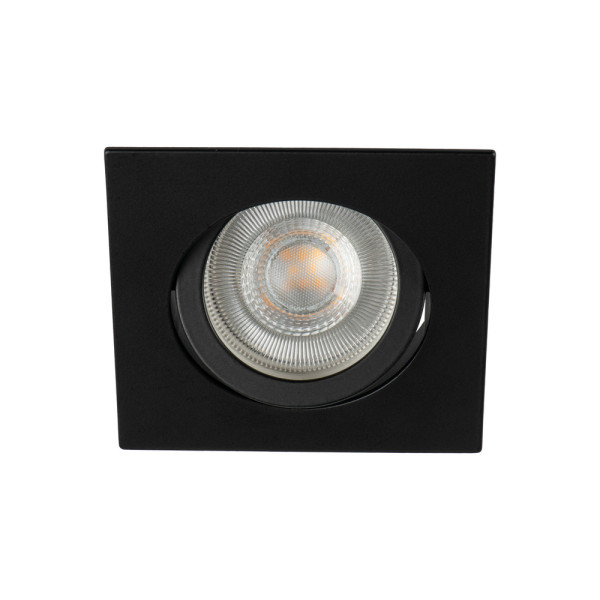 Кольцо точечного светильника Kanlux 22434 DALLA 1x10W IP20 черное - фото №1