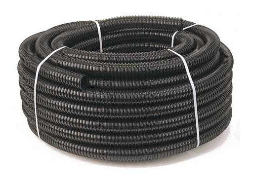 Гофротруба поліамідна Ø48мм, чорна, DKC