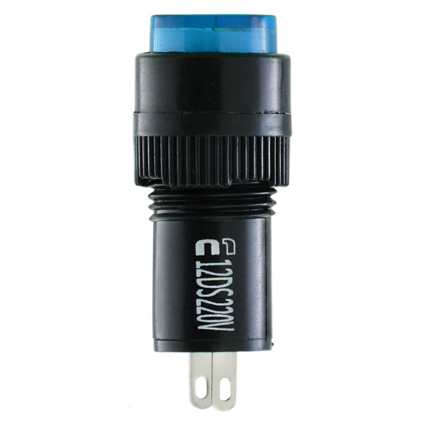 Сигнальна арматура Аско-Укрем AD22E-12DS 220В АС синя (A0140030186) - фото №4