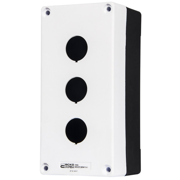 Корпус 3-местный Аско-Укрем HJ9-3 белый (A0140020037)