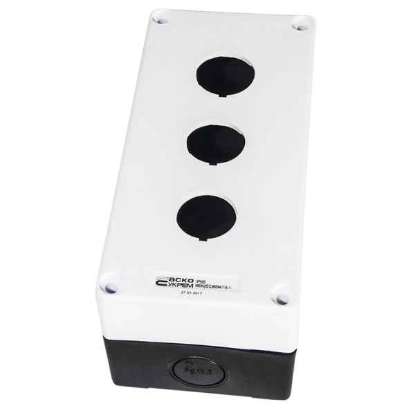 Корпус 3-местный Аско-Укрем HJ9-3 белый (A0140020037) - фото №3