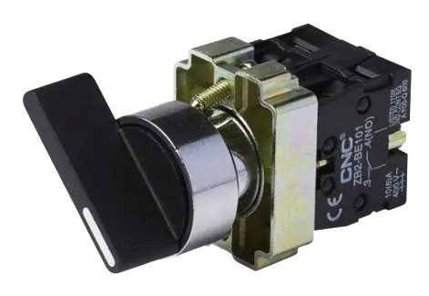 Переключатель CNC LAY5-ВJ33 3-х позиционный 2NО с удлиненной ручкой (Б00029352)