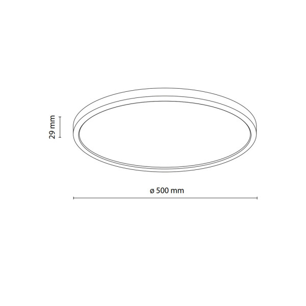 Потолочный светильник TK Lighting 6905 Aqua LED 1x45W 3000K/4000K/6000K 4980Lm IP54 черный - фото №4