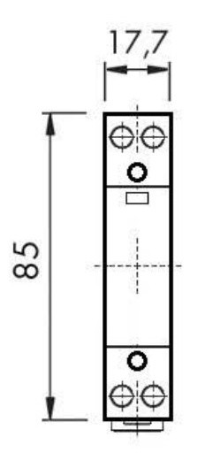 Модульний контактор Schrack BZ326475 230В АС 2НО 25А - фото №1