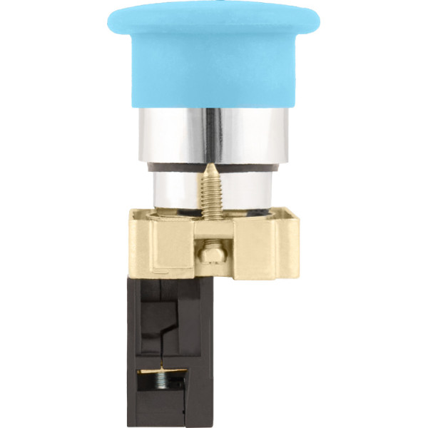 Кнопка грибок E.Next e.mb.bc61 1NO синя (p0810118) - фото №1