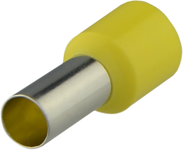 Наконечник Аско-Укрем НТ 16,0-12 изолированный желтый 100шт (A0060010146)